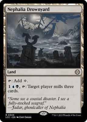 Magic: The Gathering - Commander: The Lost Caverns of Ixalan - Nephalia Drownyard - 344 - Normal