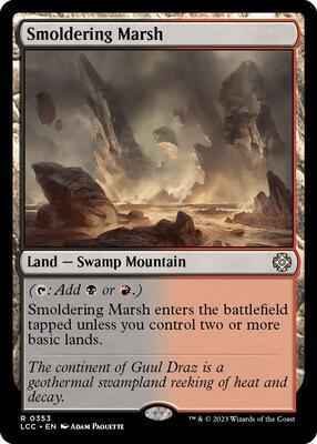 Magic: The Gathering - Commander: The Lost Caverns of Ixalan - Smoldering Marsh - 353 - Normal