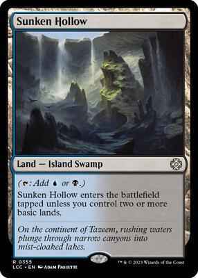 Magic: The Gathering - Commander: The Lost Caverns of Ixalan - Sunken Hollow - 355 - Normal