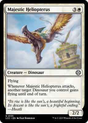 Magic: The Gathering - Commander: The Lost Caverns of Ixalan - Majestic Heliopterus - 131 - Normal
