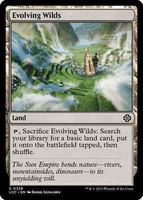 Magic: The Gathering - Commander: The Lost Caverns of Ixalan - Evolving Wilds - 328 - Normal