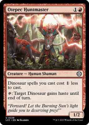 Magic: The Gathering - Commander: The Lost Caverns of Ixalan - Otepec Huntmaster - 229 - Normal