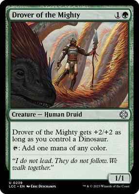 Magic: The Gathering - Commander: The Lost Caverns of Ixalan - Drover of the Mighty - 239 - Normal