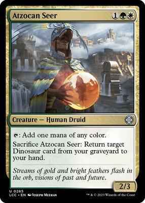Magic: The Gathering - Commander: The Lost Caverns of Ixalan - Atzocan Seer - 265 - Normal