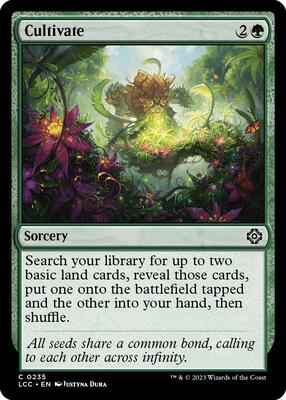 Magic: The Gathering - Commander: The Lost Caverns of Ixalan - Cultivate - 235 - Normal