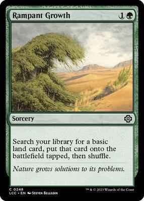 Magic: The Gathering - Commander: The Lost Caverns of Ixalan - Rampant Growth - 248 - Normal