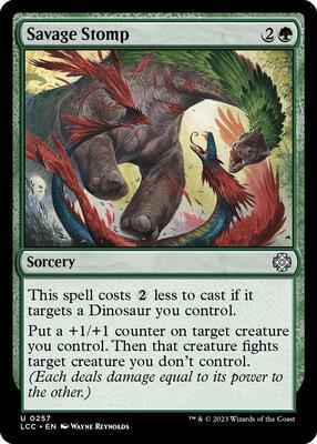 Magic: The Gathering - Commander: The Lost Caverns of Ixalan - Savage Stomp - 257 - Normal
