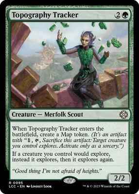 Magic: The Gathering - Commander: The Lost Caverns of Ixalan - Topography Tracker - 95 - Normal