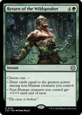 Magic: The Gathering - Commander: The Lost Caverns of Ixalan - Return of the Wildspeaker - 252 - Normal