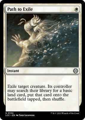 Magic: The Gathering - Commander: The Lost Caverns of Ixalan - Path to Exile - 134 - Normal