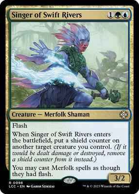Magic: The Gathering - Commander: The Lost Caverns of Ixalan - Singer of Swift Rivers - 98 - Normal