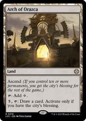 Magic: The Gathering - Commander: The Lost Caverns of Ixalan - Arch of Orazca - 319 - Normal