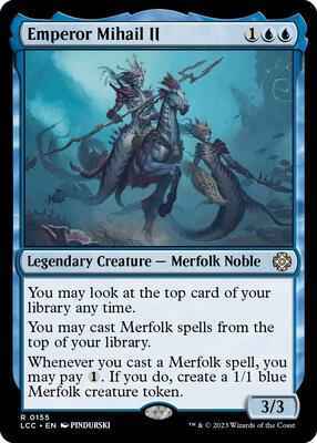 Magic: The Gathering - Commander: The Lost Caverns of Ixalan - Emperor Mihail II - 155 - Normal
