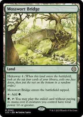 Magic: The Gathering - Commander: The Lost Caverns of Ixalan - Mosswort Bridge - 342 - Normal