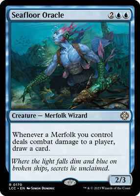 Magic: The Gathering - Commander: The Lost Caverns of Ixalan - Seafloor Oracle - 170 - Normal
