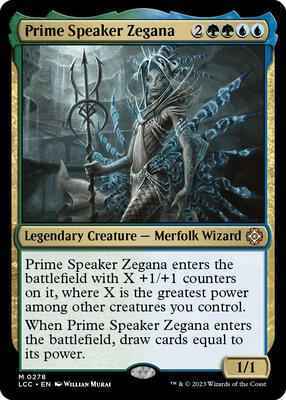 Magic: The Gathering - Commander: The Lost Caverns of Ixalan - Prime Speaker Zegana - 278 - Normal