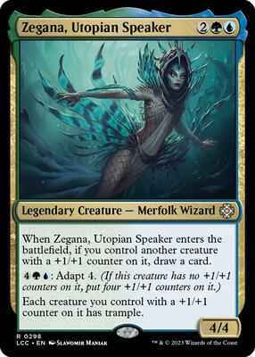 Magic: The Gathering - Commander: The Lost Caverns of Ixalan - Zegana, Utopian Speaker - 298 - Normal