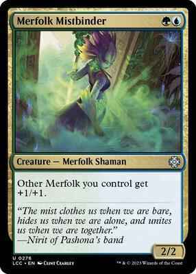 Magic: The Gathering - Commander: The Lost Caverns of Ixalan - Merfolk Mistbinder - 276 - Normal
