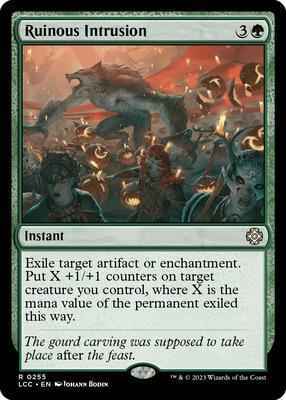 Magic: The Gathering - Commander: The Lost Caverns of Ixalan - Ruinous Intrusion - 255 - Normal