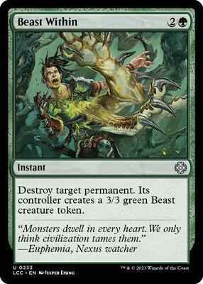 Magic: The Gathering - Commander: The Lost Caverns of Ixalan - Beast Within - 233 - Normal