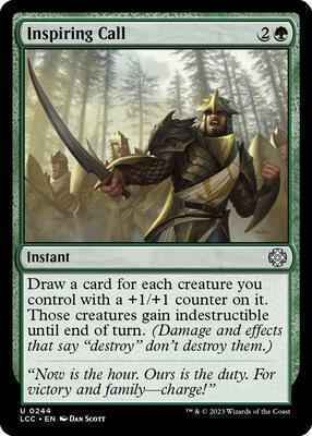 Magic: The Gathering - Commander: The Lost Caverns of Ixalan - Inspiring Call - 244 - Normal