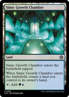 Magic: The Gathering - Commander: The Lost Caverns of Ixalan - Simic Growth Chamber - 352 - Normal