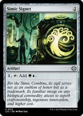Magic: The Gathering - Commander: The Lost Caverns of Ixalan - Simic Signet - 312 - Normal