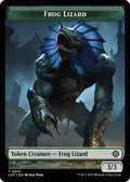 Magic: The Gathering - Commander: The Lost Caverns of Ixalan - Frog Lizard // Merfolk (0003) Double-Sided Token - 13 // 3 - Normal