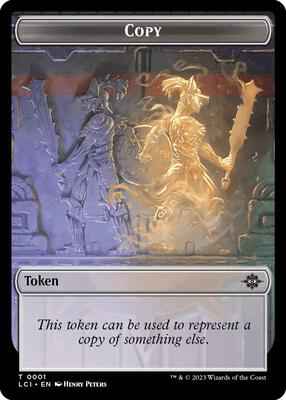Magic: The Gathering - The Lost Caverns of Ixalan - Copy // Merfolk (0005) Double-Sided Token - 1 // 5 - Normal