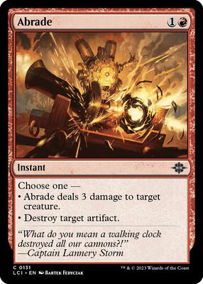 Magic: The Gathering - The Lost Caverns of Ixalan - Abrade - 131 - Normal