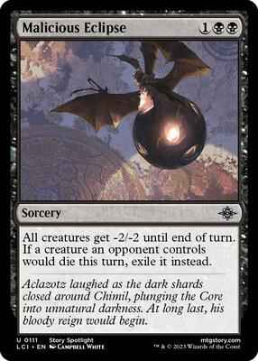 Magic: The Gathering - The Lost Caverns of Ixalan - Malicious Eclipse - 111 - Foil