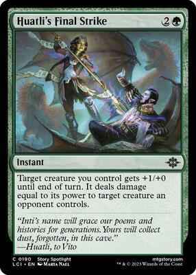 Magic: The Gathering - The Lost Caverns of Ixalan - Huatli's Final Strike - 190 - Normal