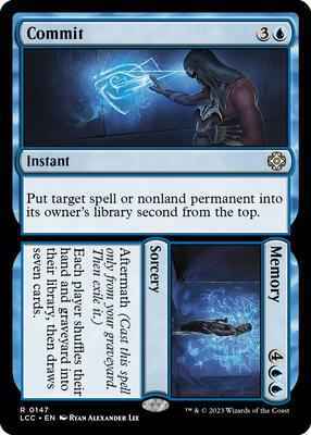 Magic: The Gathering - Commander: The Lost Caverns of Ixalan - Commit // Memory - 147 - Normal