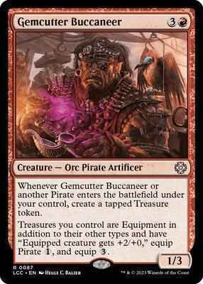 Magic: The Gathering - Commander: The Lost Caverns of Ixalan - Gemcutter Buccaneer - 87 - Normal