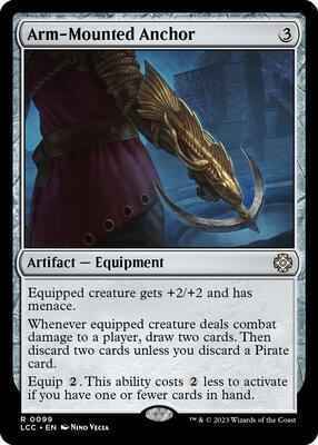 Magic: The Gathering - Commander: The Lost Caverns of Ixalan - Arm-Mounted Anchor - 99 - Normal