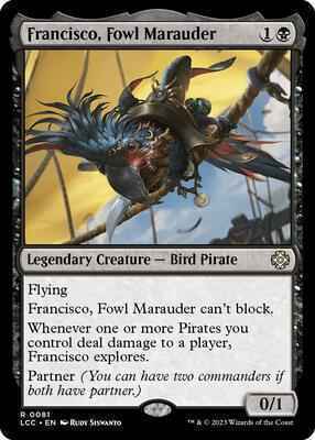 Magic: The Gathering - Commander: The Lost Caverns of Ixalan - Francisco, Fowl Marauder - 81 - Normal