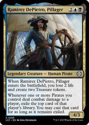 Magic: The Gathering - Commander: The Lost Caverns of Ixalan - Ramirez DePietro, Pillager - 285 - Normal