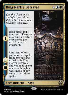 Magic: The Gathering - Commander: The Lost Caverns of Ixalan - King Narfi's Betrayal - 272 - Normal