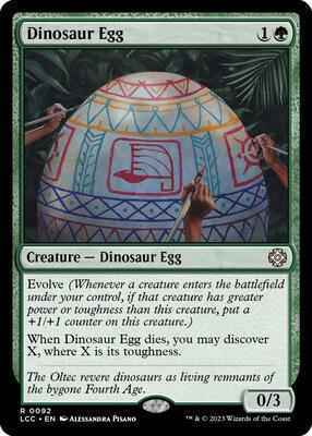 Magic: The Gathering - Commander: The Lost Caverns of Ixalan - Dinosaur Egg - 92 - Normal