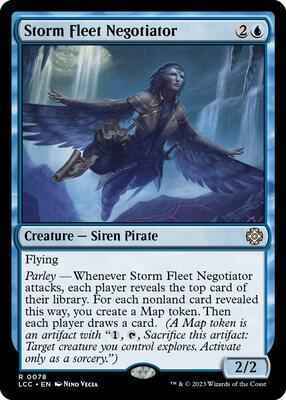 Magic: The Gathering - Commander: The Lost Caverns of Ixalan - Storm Fleet Negotiator - 78 - Normal