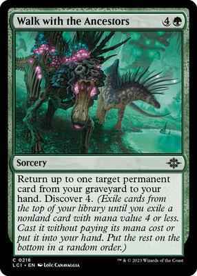 Magic: The Gathering - The Lost Caverns of Ixalan - Walk with the Ancestors - 218 - Normal