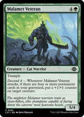 Magic: The Gathering - The Lost Caverns of Ixalan - Malamet Veteran - 201 - Normal