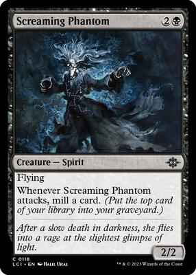 Magic: The Gathering - The Lost Caverns of Ixalan - Screaming Phantom - 118 - Normal