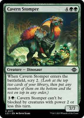 Magic: The Gathering - The Lost Caverns of Ixalan - Cavern Stomper - 177 - Normal