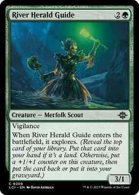 Magic: The Gathering - The Lost Caverns of Ixalan - River Herald Guide - 209 - Normal