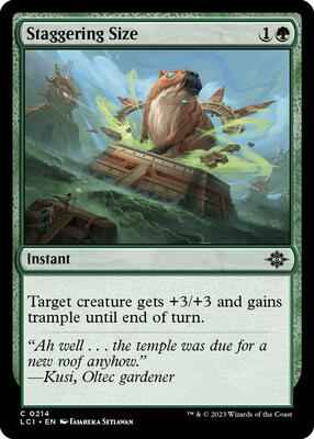Magic: The Gathering - The Lost Caverns of Ixalan - Staggering Size - 214 - Normal
