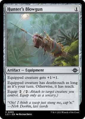 Magic: The Gathering - The Lost Caverns of Ixalan - Hunter's Blowgun - 255 - Normal