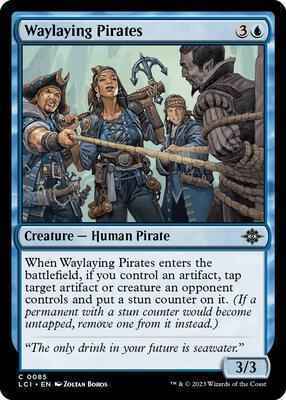 Magic: The Gathering - The Lost Caverns of Ixalan - Waylaying Pirates - 85 - Foil