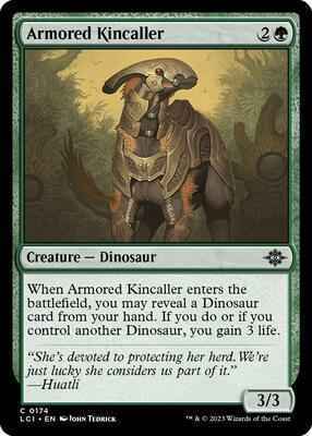 Magic: The Gathering - The Lost Caverns of Ixalan - Armored Kincaller - 174 - Foil