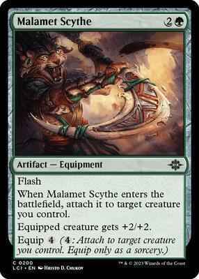 Magic: The Gathering - The Lost Caverns of Ixalan - Malamet Scythe - 200 - Normal
